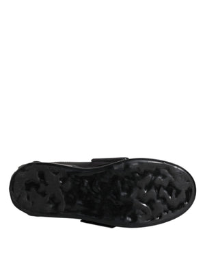 Schwarz D&G AMORE Low Top Sneakers Schuhe