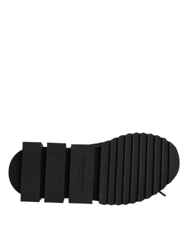 Schwarz Sorrento Socken Logo Turnschuhe Schuhe