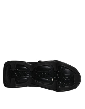 Schwarz Slip On Wave Gesteppte Turnschuhe Schuhe