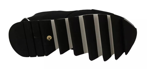 Schwarzer Hai Neopren Stretch Turnschuhe Schuhe