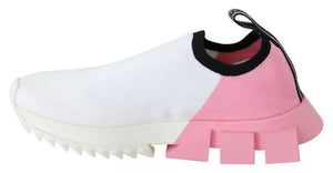 Rosa Weiß Logo Sorrento Turnschuhe Schuhe