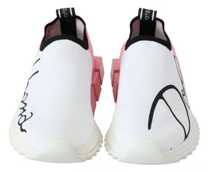 Rosa Weiß Logo Sorrento Turnschuhe Schuhe