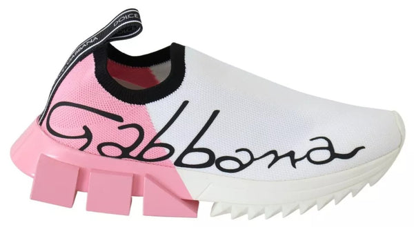 Rosa Weiß Logo Sorrento Turnschuhe Schuhe