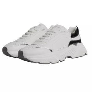 Weiß Silber DAYMASTER Leder Turnschuhe Männer Schuhe