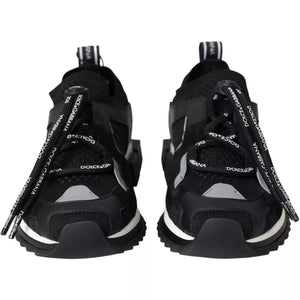 Schwarz Weiß Logo Sorrento Herren Turnschuhe Schuhe