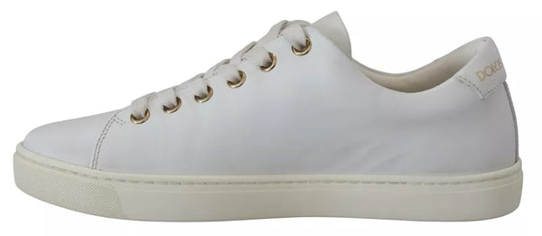 Weiß Leder Gold Rot Herz Turnschuhe Schuhe
