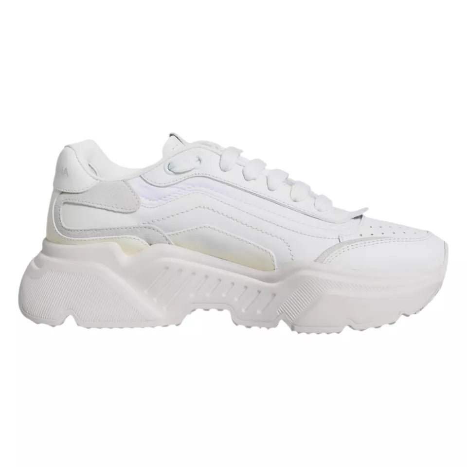 Weiß Daymaster Low Top Turnschuhe Schuhe
