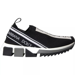 Schwarz Weiß Slip On Sorrento Sneakers Schuhe