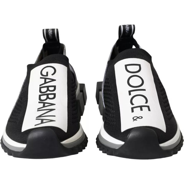 Schwarz Weiß Slip On Sorrento Sneakers Schuhe