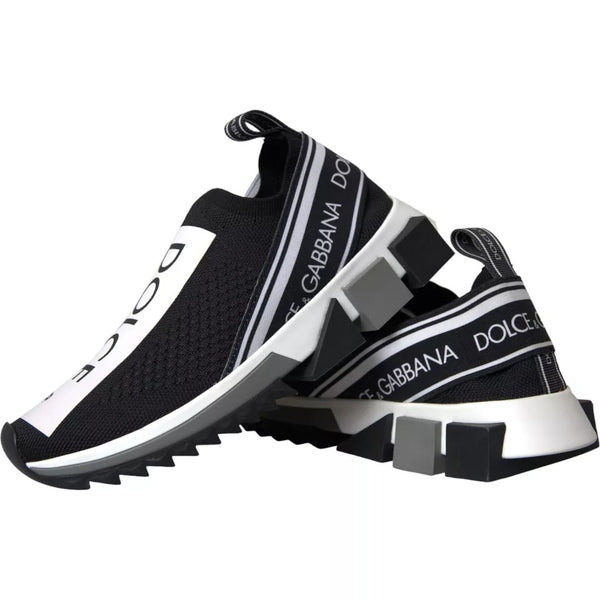 Schwarz Weiß Slip On Sorrento Sneakers Schuhe