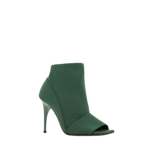 Grüne High Heels aus Polyamid