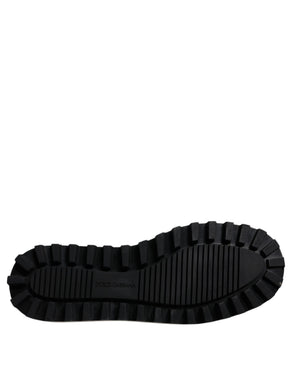 Schwarz Nylon gesteppt Logo Patch Sandalen Rutschen Schuhe