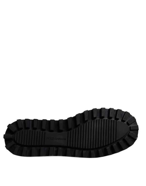 Schwarz Nylon gesteppt Logo Patch Sandalen Rutschen Schuhe