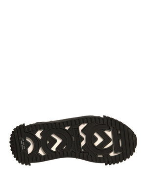 Schwarze Leder Nieten-Sandalen Schuhe