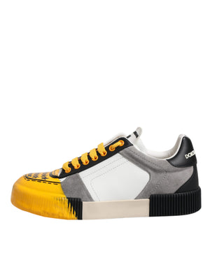 Multicolor Leder DNA Low Top Sneakers Schuhe