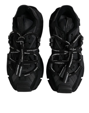 Schwarz Low Top Space Lace Up Sneakers Schuhe
