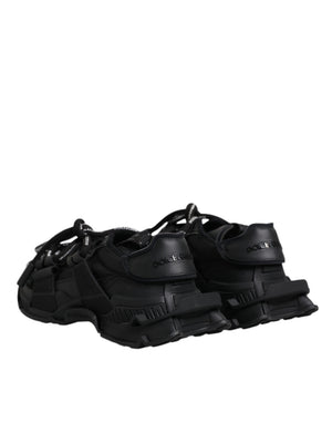 Schwarz Low Top Space Lace Up Sneakers Schuhe
