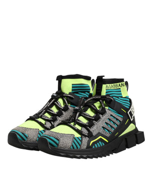 Multicolor Sorrento Logo Turnschuhe Socken Schuhe