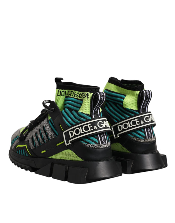 Multicolor Sorrento Logo Turnschuhe Socken Schuhe