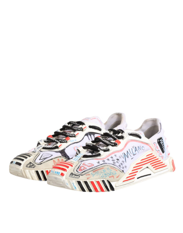 Multicolor Wildleder Stoff NS1 Turnschuhe Schuhe
