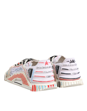 Multicolor Wildleder Stoff NS1 Turnschuhe Schuhe