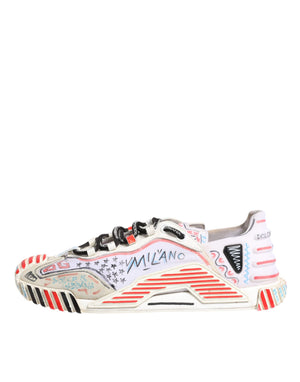 Multicolor Wildleder Stoff NS1 Turnschuhe Schuhe