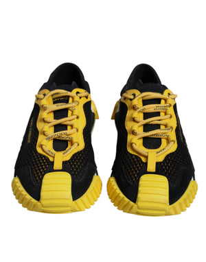 Schwarz Gelb Low Top NS1 Turnschuhe Schuhe