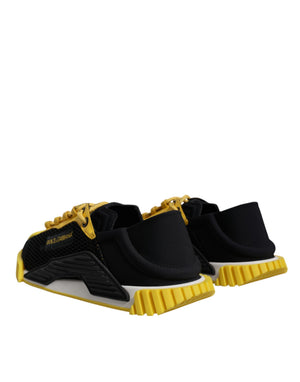 Schwarz Gelb Low Top NS1 Turnschuhe Schuhe