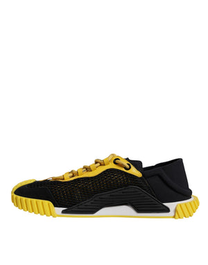 Schwarz Gelb Low Top NS1 Turnschuhe Schuhe
