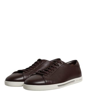 Braun Low Top Männer Saint Tropez Turnschuhe Schuhe