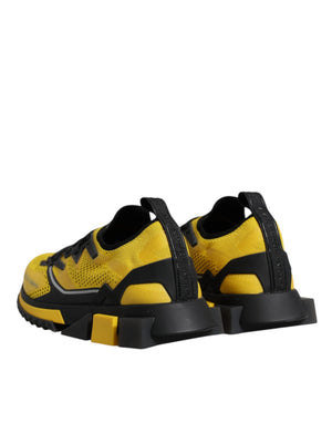 Gelb SORRENTO Sport Stretch Turnschuhe Schuhe