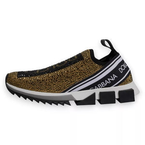 Gold Strass Sorrento Turnschuhe Schuhe