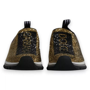 Gold Strass Sorrento Turnschuhe Schuhe