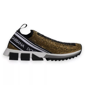 Gold Strass Sorrento Turnschuhe Schuhe