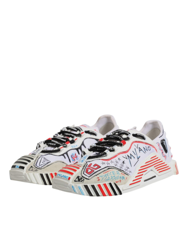 Multicolor Wildleder Stoff NS1 Turnschuhe Schuhe
