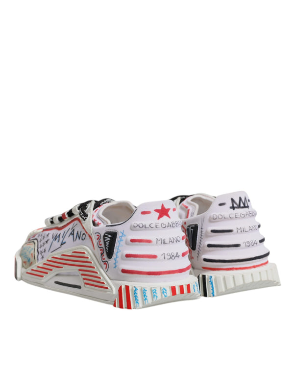 Multicolor Wildleder Stoff NS1 Turnschuhe Schuhe