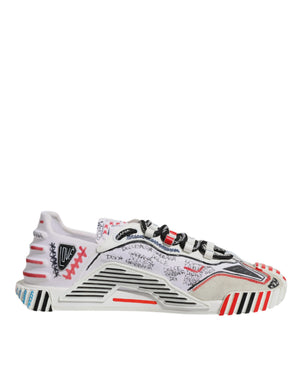 Multicolor Wildleder Stoff NS1 Turnschuhe Schuhe