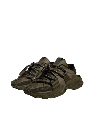 Militär Grün Space Low Top Turnschuhe Schuhe