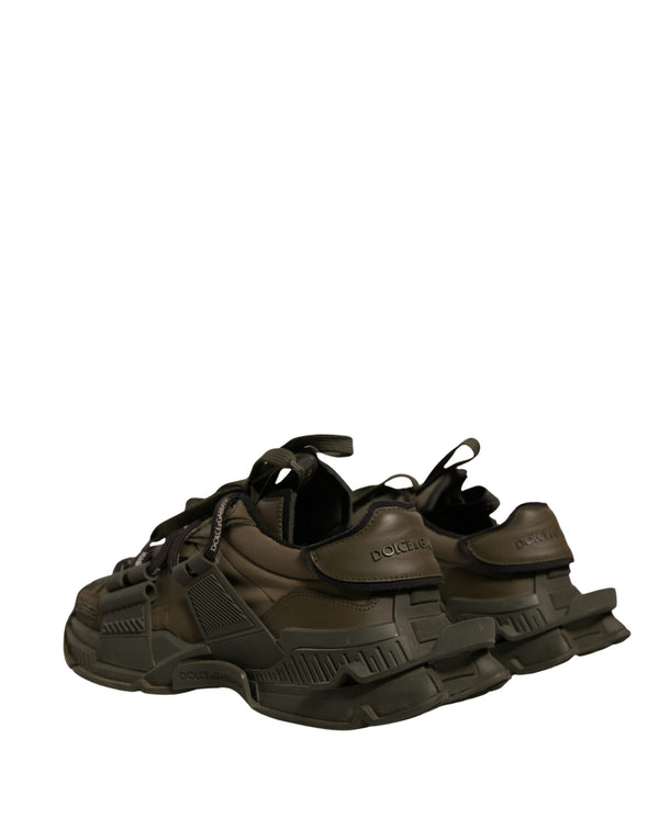 Militär Grün Space Low Top Turnschuhe Schuhe