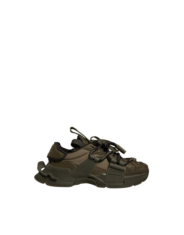 Militär Grün Space Low Top Turnschuhe Schuhe