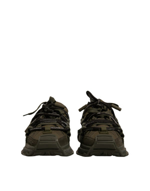 Militär Grün Space Low Top Turnschuhe Schuhe