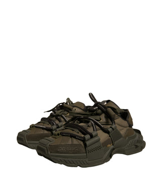 Militär Grün Space Low Top Turnschuhe Schuhe