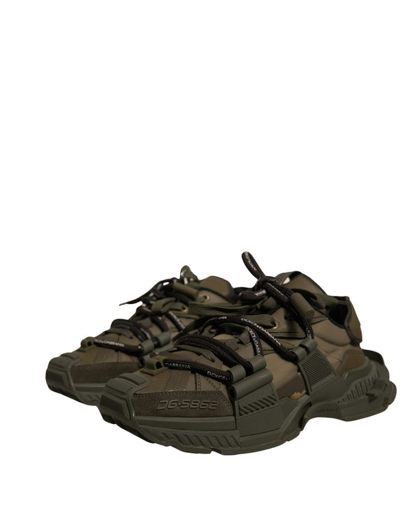 Militär Grün Space Low Top Turnschuhe Schuhe