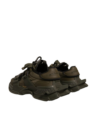 Militär Grün Space Low Top Turnschuhe Schuhe