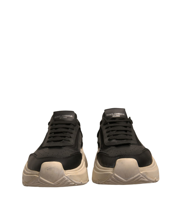 Schwarz Weiß Daymaster Low Top Turnschuhe Schuhe