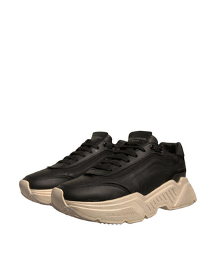 Schwarz Weiß Daymaster Low Top Turnschuhe Schuhe