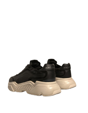 Schwarz Weiß Daymaster Low Top Turnschuhe Schuhe