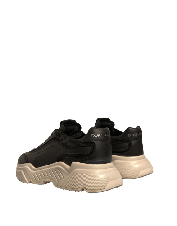 Schwarz Weiß Daymaster Low Top Turnschuhe Schuhe