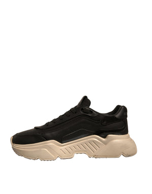 Schwarz Weiß Daymaster Low Top Turnschuhe Schuhe