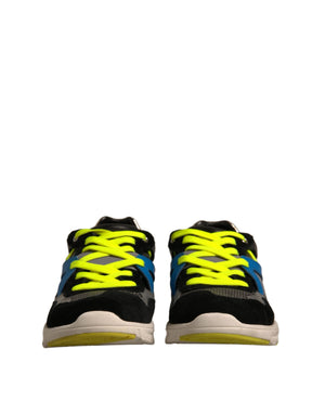Multicolor Wildleder Low Top Sneakers Schuhe
